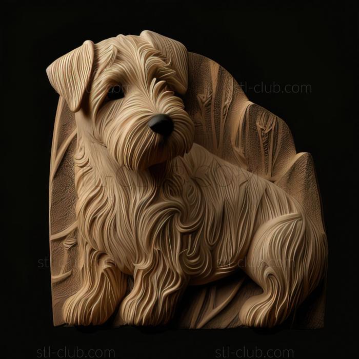 3D model st Dandy Dinmont Terrier dog (STL)